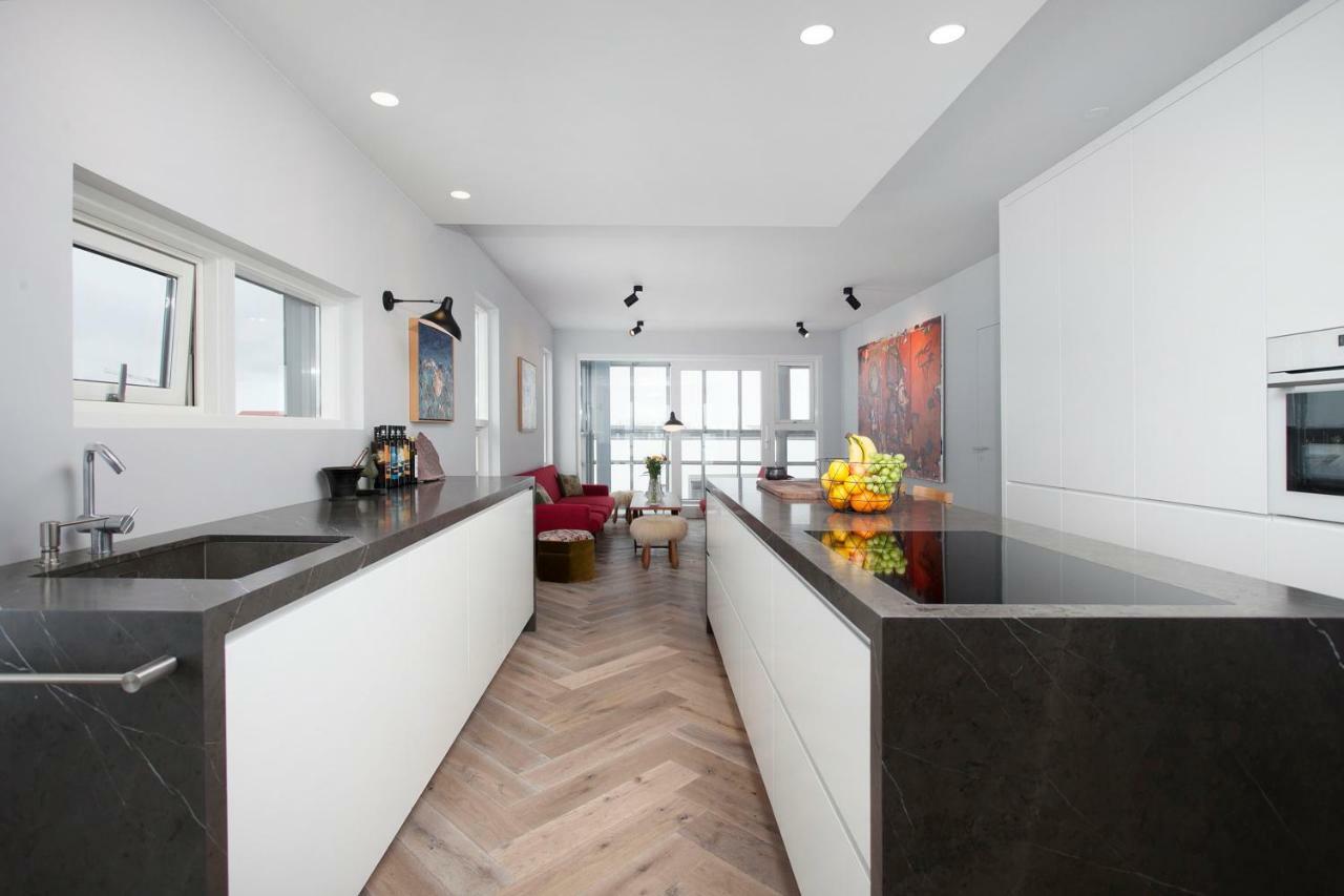Ocean View Luxury Apartment In Central 雷克雅維克 外观 照片