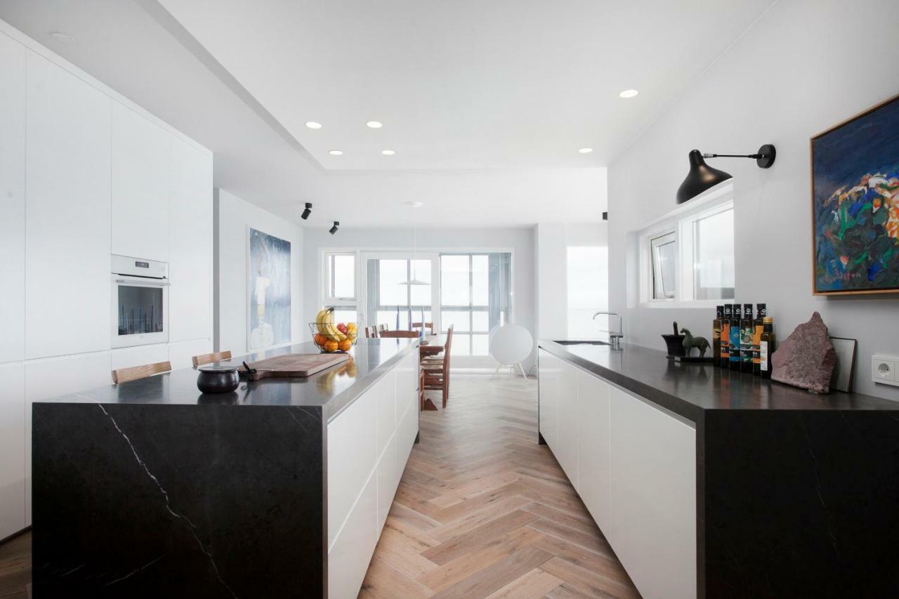 Ocean View Luxury Apartment In Central 雷克雅維克 外观 照片