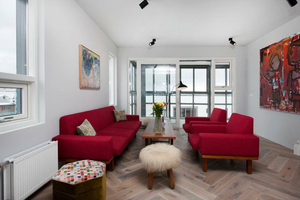Ocean View Luxury Apartment In Central 雷克雅維克 外观 照片