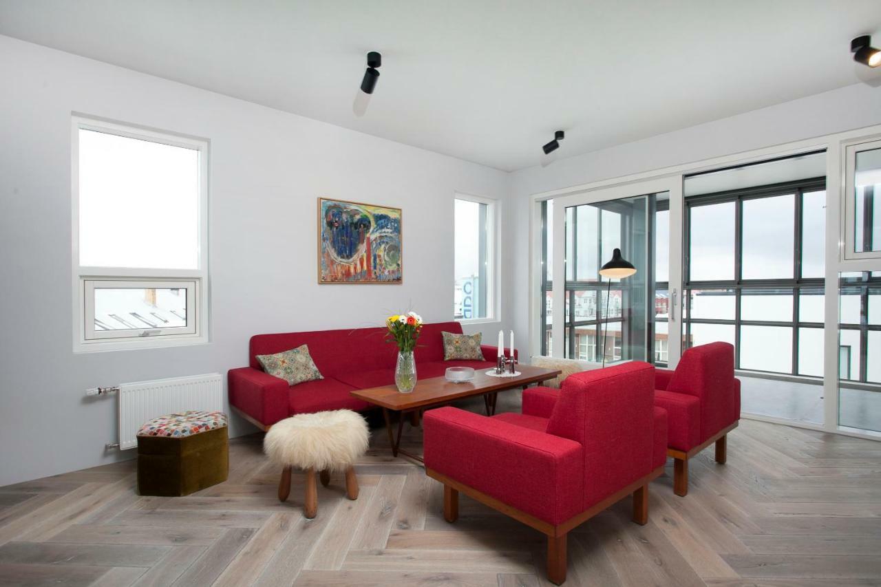 Ocean View Luxury Apartment In Central 雷克雅維克 外观 照片